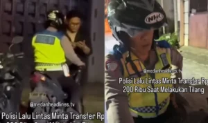 Diduga Lakukan Pungli Saat Tilang, Polantas Medan Dihukum Patsus Selama 30 Hari