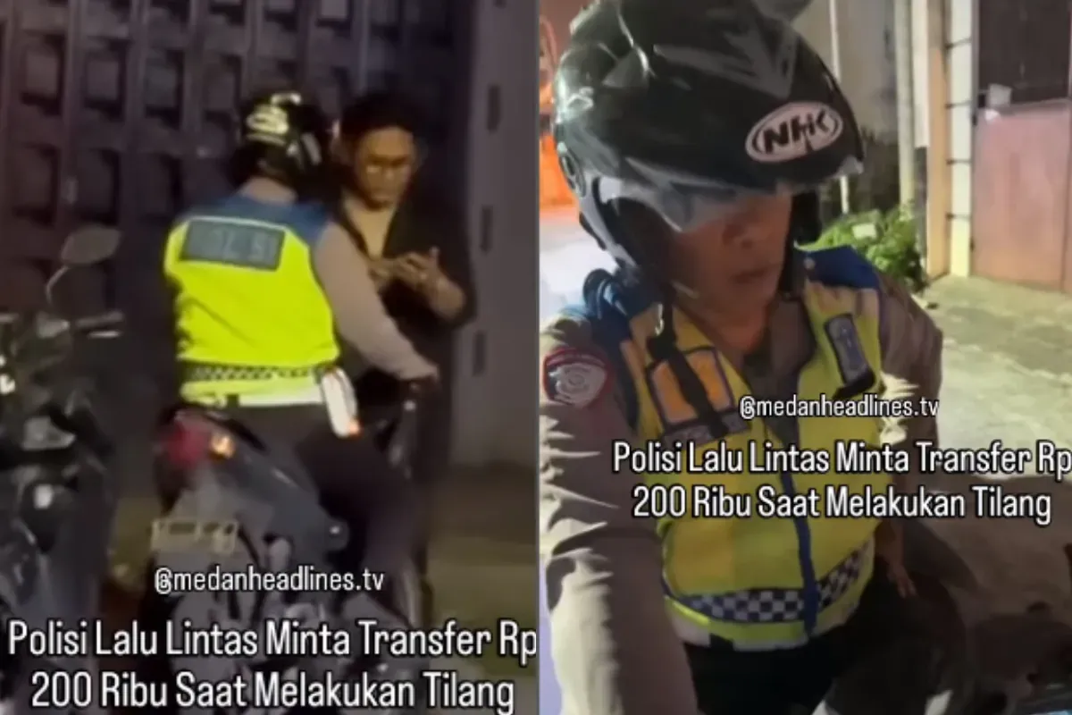 Diduga Lakukan Pungli Saat Tilang, Polantas Medan Dihukum Patsus Selama 30 Hari
