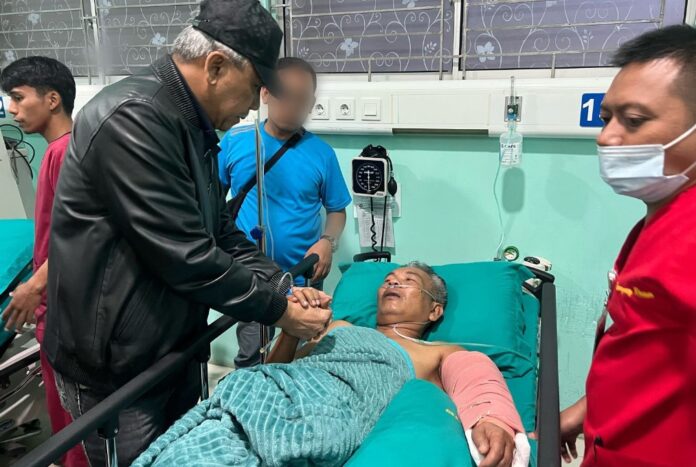 Dua ASN Kejari Deli Serdang Diserang di Ladang Sawit Desa Perbaungan