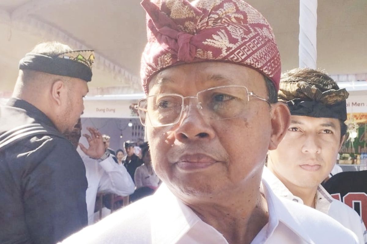 Gubernur Bali I Wayan Koster. (kompas.com)