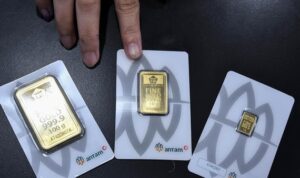 Harga Emas Antam Hari Ini Naik Rp25.000 per Gram