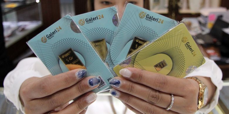 Harga Emas di Pegadaian Hari Ini Turun, Cek Daftar Lengkapnya