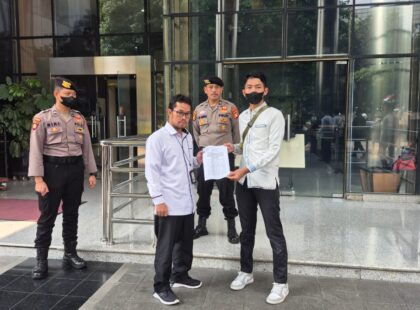 Aksi demo jilid II di Gedung KPK Jakarta. BP/ist