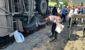 Kecelakaan Maut Bus ALS Tewaskan 12 Orang di Dekat Terminal Busur