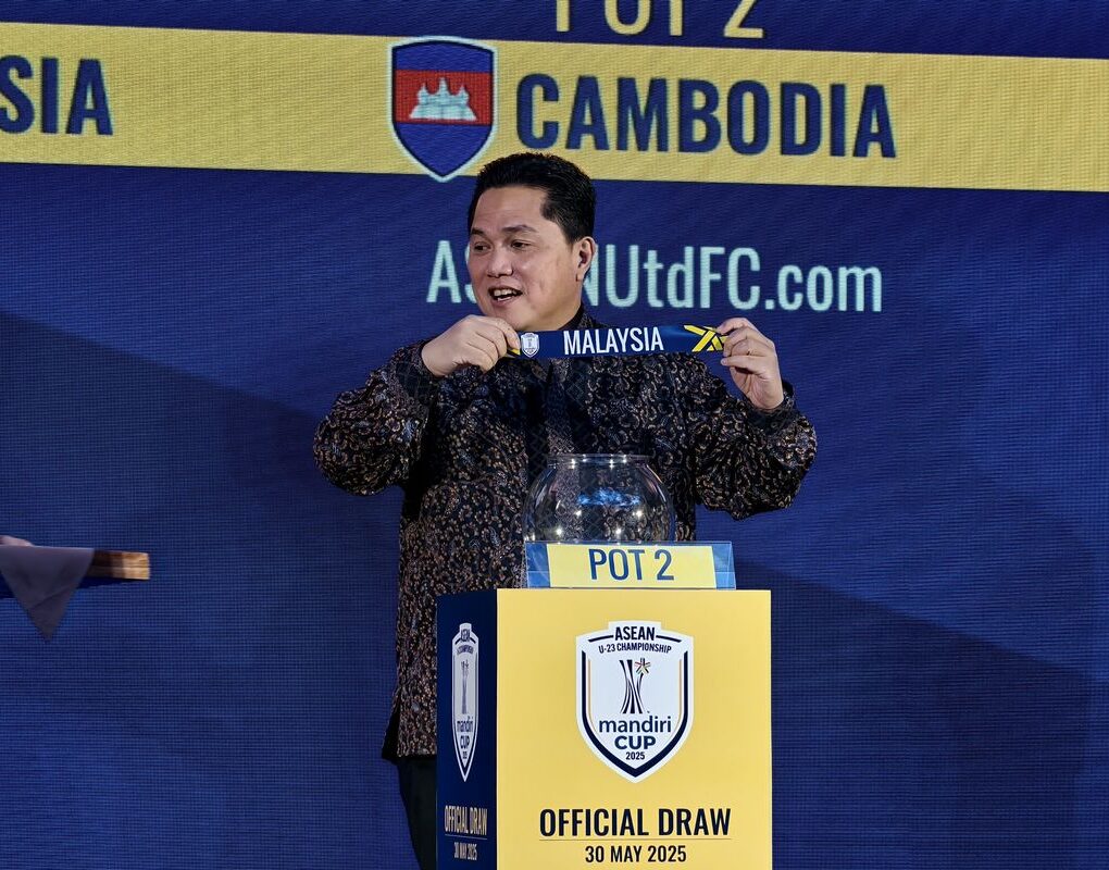 Timnas Indonesia Satu Grup dengan Malaysia di Piala AFF U-23 2025
