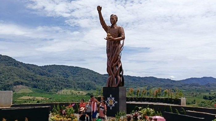 Patung Jokowi Jadi Ikon Baru Liang Melas, Dibangun dari Swadaya Warga Karo