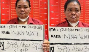 Penipuan Akpol Rugikan Rp 1,3 Miliar, Nina Wati Hadapi Tuntutan 2 Tahun