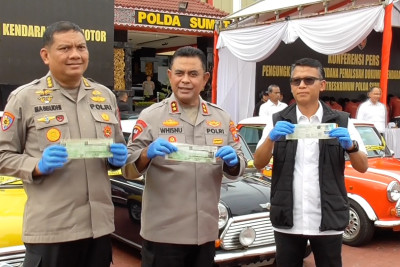Polda Sumut Ungkap Pemalsuan Dokumen Kendaraan Medan, 600 Dokumen Palsu Beredar