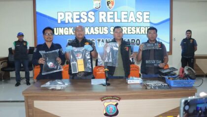 Polisi Tangkap Pelaku Pemerasan Sopir Truk di Karo dengan Modus Kayu Ilegal