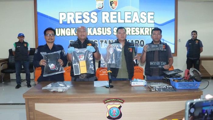 Polisi Tangkap Pelaku Pemerasan Sopir Truk di Karo dengan Modus Kayu Ilegal