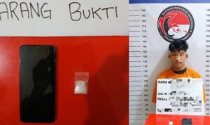 Polisi Tangkap Pengedar Narkoba di Labuhanbatu, Sita Sabu dan Barang Bukti Lainnya