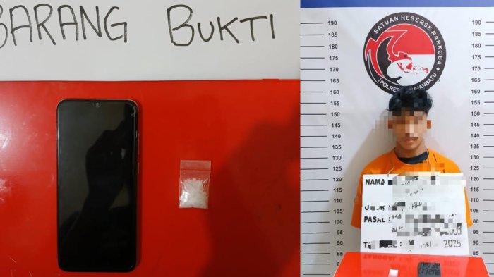 Polisi Tangkap Pengedar Narkoba di Labuhanbatu, Sita Sabu dan Barang Bukti Lainnya