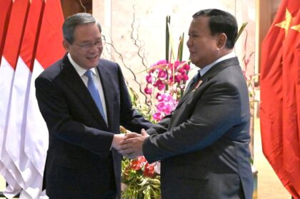 Prabowo Sambut PM China di Istana, RI-China Sepakat Perkuat Hubungan Bilateral