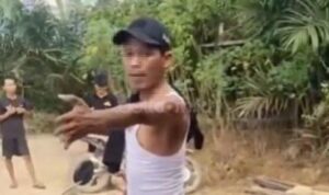 Viral Pria di Jambi Tantang Aparat TNI-Polri dan Sebut Presiden Prabowo dengan Kata Kasar