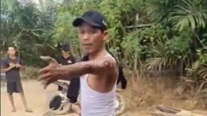 Viral Pria di Jambi Tantang Aparat TNI-Polri dan Sebut Presiden Prabowo dengan Kata Kasar