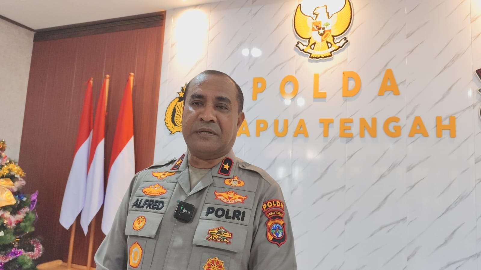 Profil Brigjen Alfred Papare Kapolda Papua Tengah
