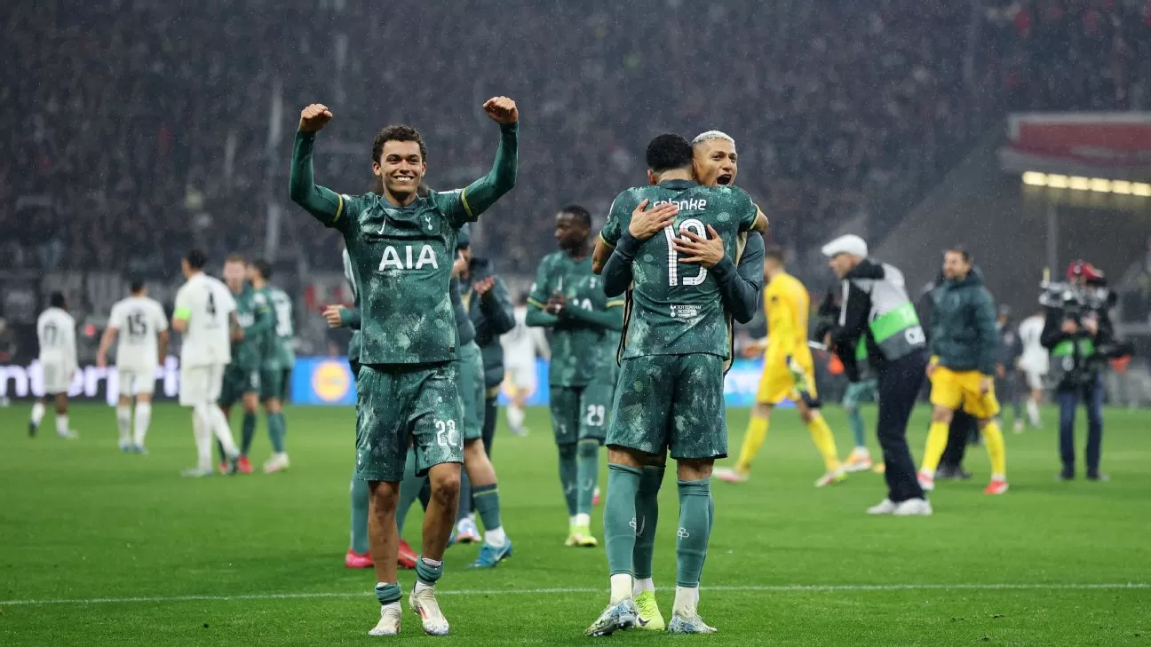 .Prediksi Skor Tottenham Hotspur vs Bodo/Glimt, UEFA Europa League Musim 2024-2025, 2 Mei 2025