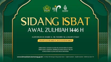 Sidang Isbat 1 Dzulhijjah 2025 Resmi Digelar, Cek Link Live Streamingnya!