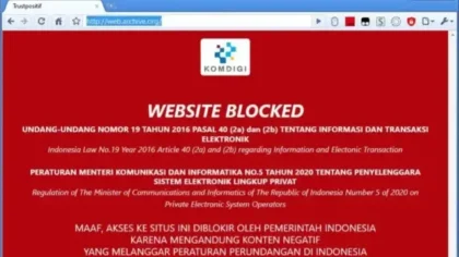 Blokir Situs Internet Archive, Kominfo Tegas Soal Judi Online dan Pornografi