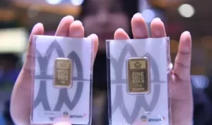 Update Harga Emas Hari Ini, Antam Turun Rp20 Ribu