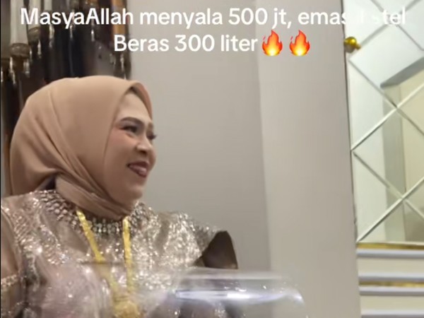 Viral Seserahan Pernikahan Rp 500 Juta di Sulsel, Warganet Heboh Lihat Uang Panai dan Emas