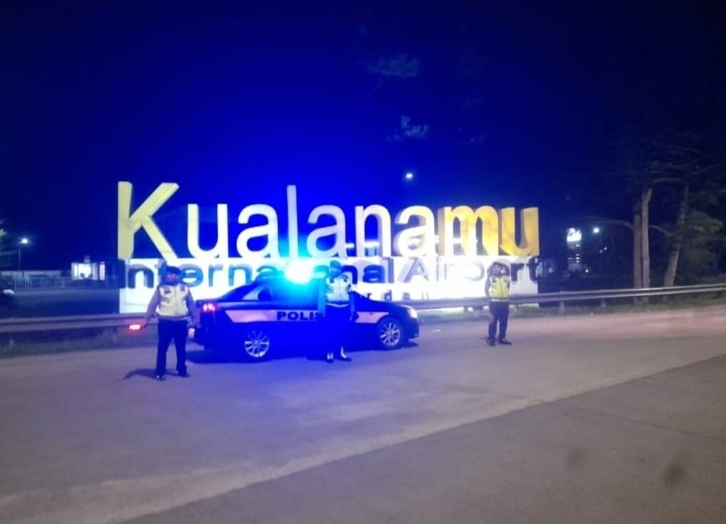Kepolisian melakukan patroli.(Istimewa)