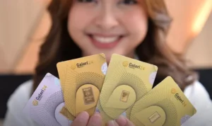 Harga Emas Terkini di Pegadaian, Antam dan Galeri24 Kompak Turun
