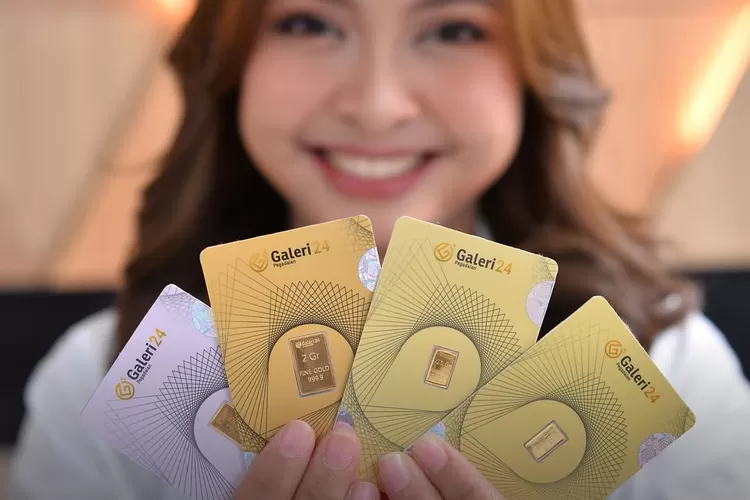 Harga Emas Terkini di Pegadaian, Antam dan Galeri24 Kompak Turun