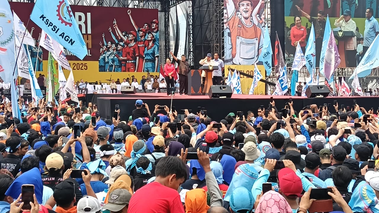 Prabowo Subianto Janji Hapus Outsourcing dan Lindungi Buruh, Siap Gelar Pertemuan di Istana