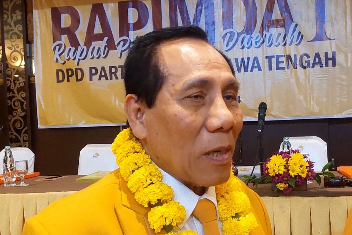 Ketua DPD Partai Hanura Jawa Tengah Bambang Raya Saputra (Kompas.com)