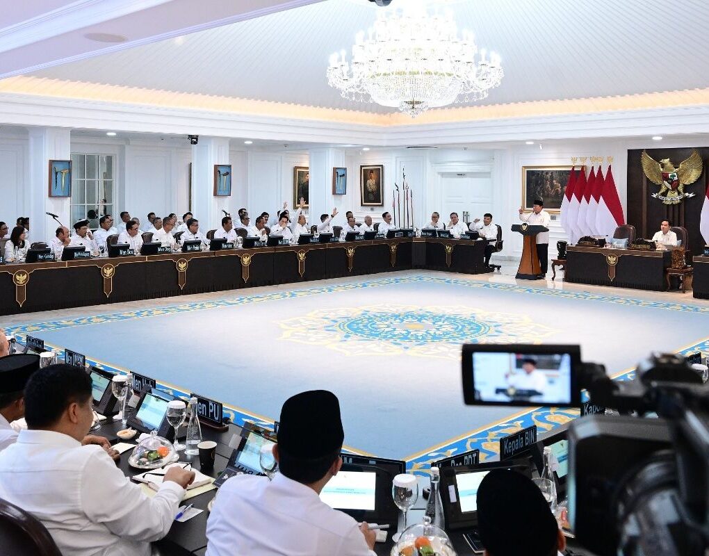 Para Menteri Kabinet Merah Putih (Kompas.com)