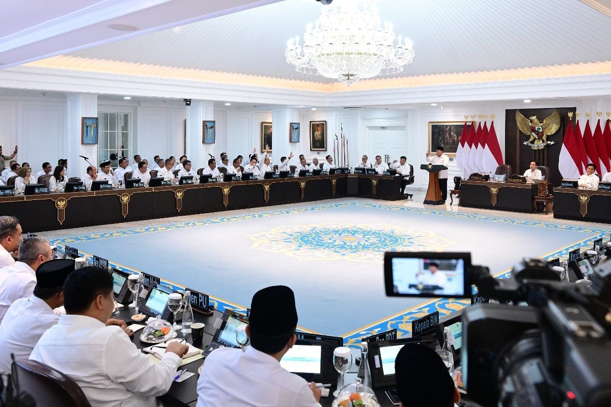 Para Menteri Kabinet Merah Putih (Kompas.com)