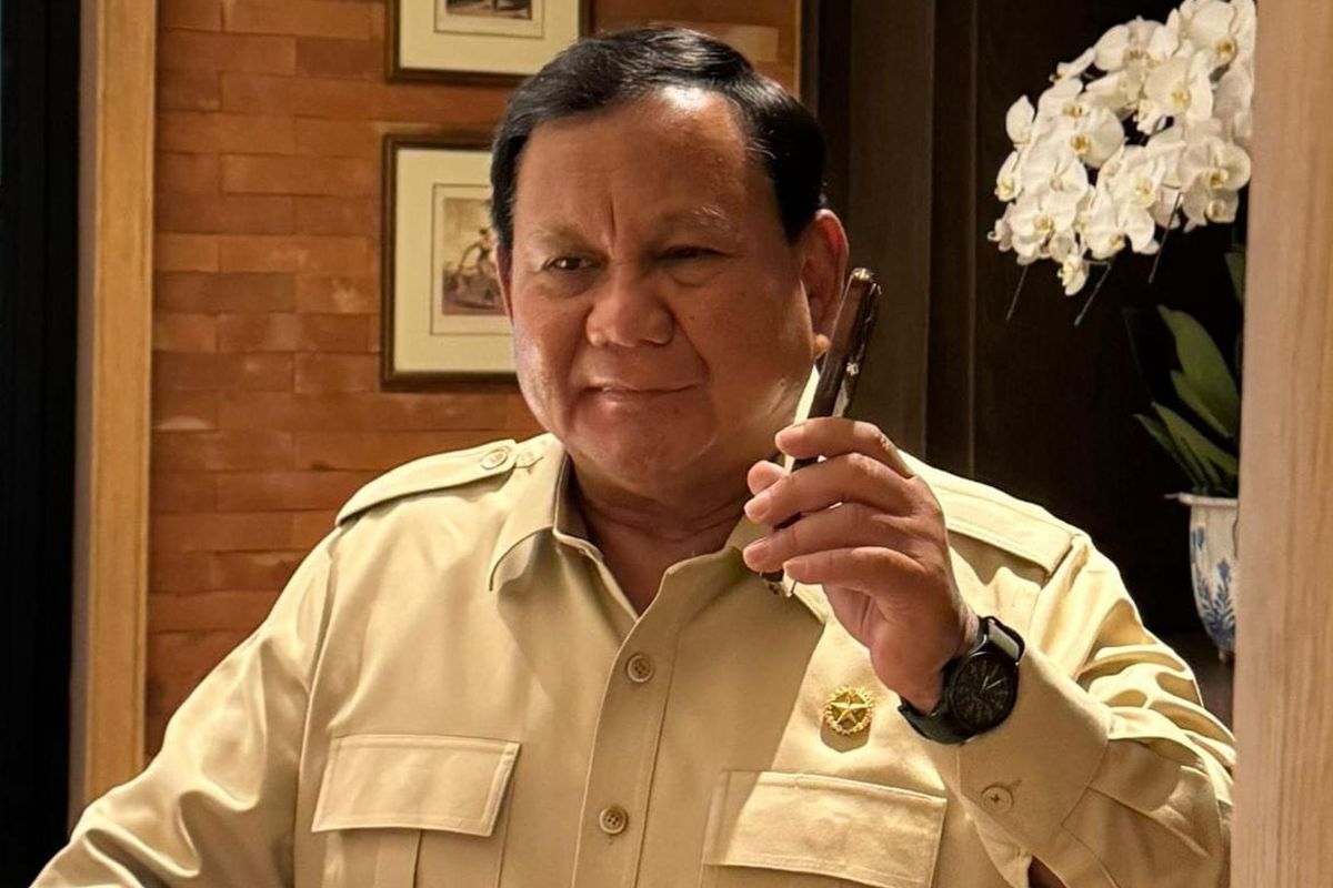 Presiden Prabowo Subianto (Kompas.com)