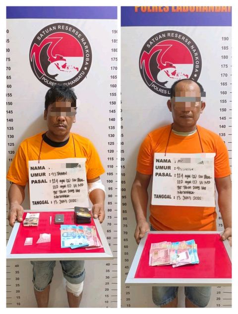 Dua pria ditangkap dalam peredaran narkotika (gosumut.com)
