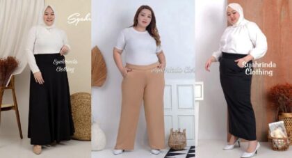 Koleksi fashion ukuran jumbo. ( Shopee )
