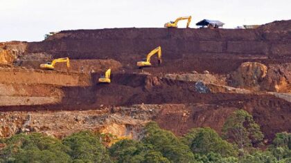 Penambangan nikel PT Kawei Sejahtera Mining (Tempo.com)
