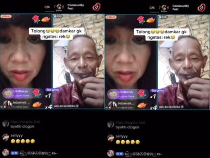 Duo Lansia Live Bareng di TikTok (lambeturah.co.id)