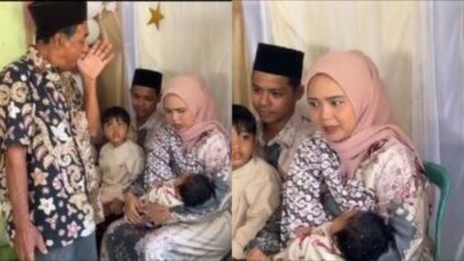 Aksi Mertua Tempel Jempol ke Langit-Langit Mulut dan Usap ke Kening Bayi (Lambeturah.co.id)
