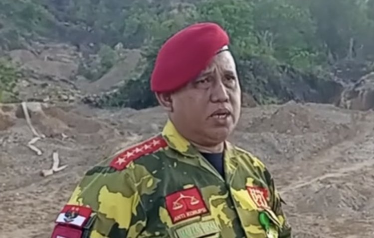 Ketua organisasi masyarakat P3B mustari (Lambeturah.co.id)