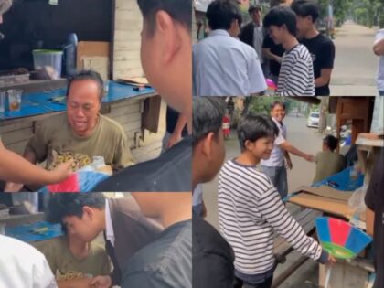 Siswa SMA 17 Kota Bekasi Bikin Haru (lambeturah.co.id)