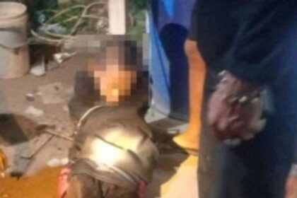 anak laki-laki berusia 13 tahun babak diduga dianiaya pemilik warung (Lambeturah.co.id)