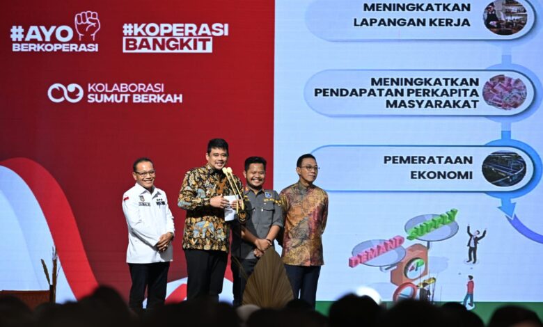 6.110 Koperasi Desa Merah Putih Dibentuk di Sumut, Targetkan Percepatan Ekonomi