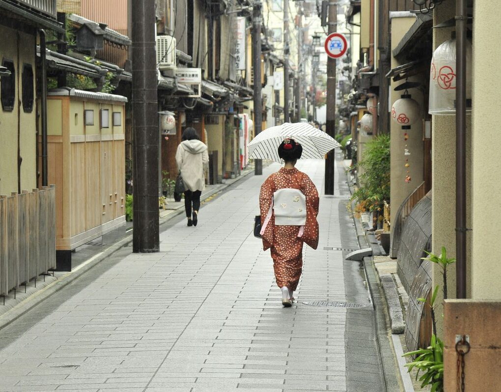 Ilustrasi Gion di Kyoto, Jepang.( Unsplash)