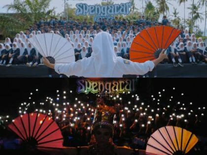 Pertunjukan Pelepasan Siswa SMPN 3 Muncar (lambeturah.co.id)