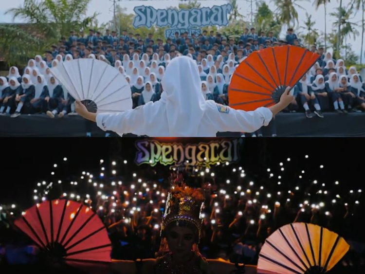 Pertunjukan Pelepasan Siswa SMPN 3 Muncar (lambeturah.co.id)