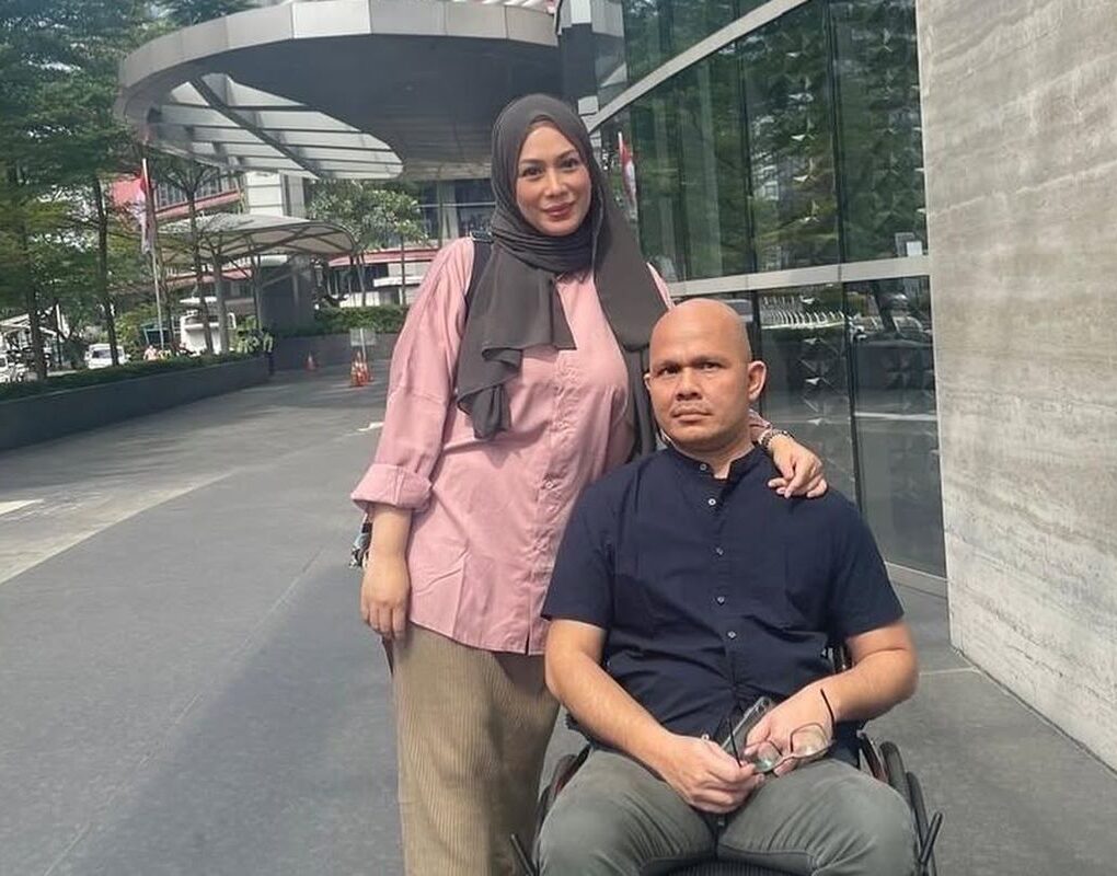 Presenter Harry Pantja dan Istrinya Imelda Laksmi (Kompas.com)