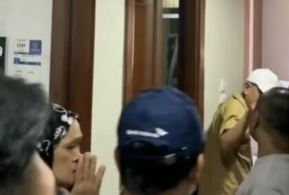 suasana panik melanda lantai 19 hotel di Arab Saudi (Lambeturah.co.id)
