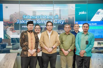 Wali Kota Medan Rico Waas saat di Gedung Balai Kota DKI. BP/ist