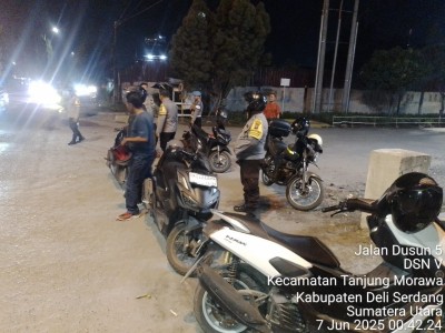 Kepolisian melakukan patroli.(istimewa)