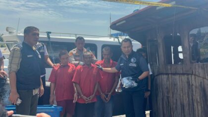 Kepolisian memaparkan kasus narkotika.(istimewa)